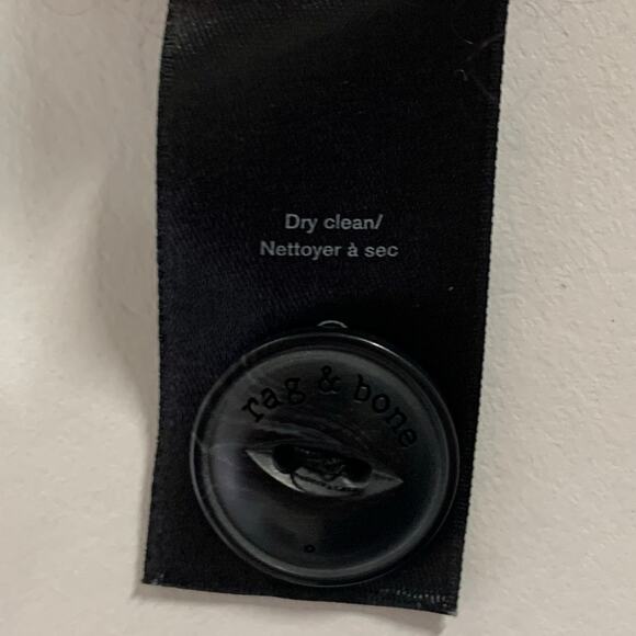 Rag & Bone M Nassau Mohair Silk Blend Cardigan Striped V Neck Multicolor - Picture 8 of 11